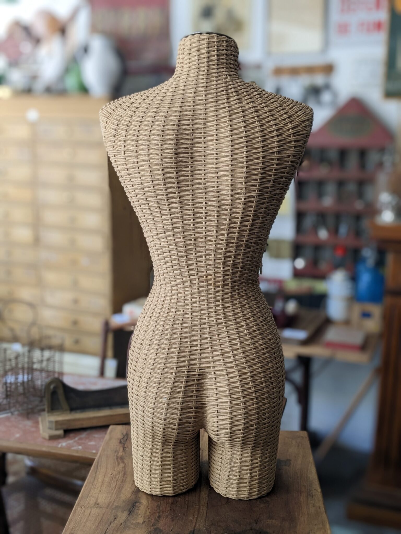 PrioLiving Annequin En étal En Noir - Annequin Vintage Ajustable - Idéal Coe Annequin De